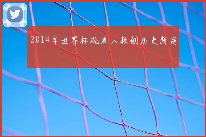 2014年世界杯观看人数创历史新高