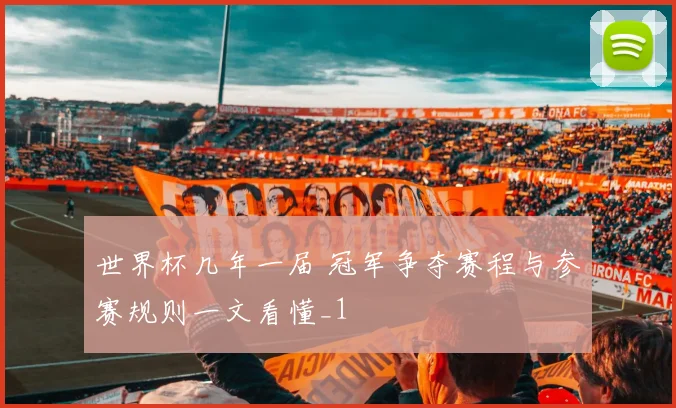 世界杯几年一届 冠军争夺赛程与参赛规则一文看懂_1